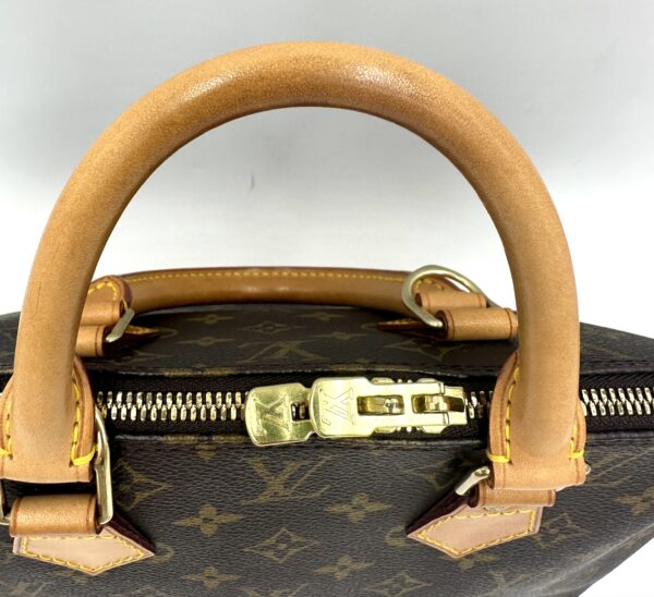 Authentic Louis Vuitton Alma PM with gold generic crossbody strap included - Image 35