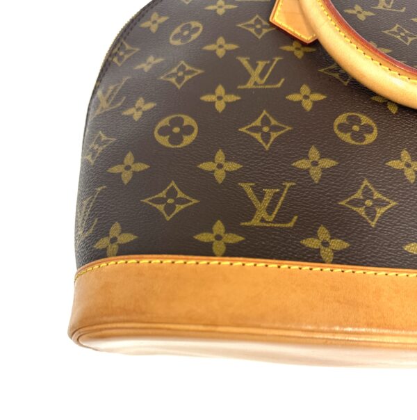 Authentic Louis Vuitton Alma PM with gold generic crossbody strap included - Image 39