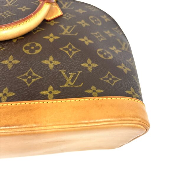 Authentic Louis Vuitton Alma PM with gold generic crossbody strap included - Image 41