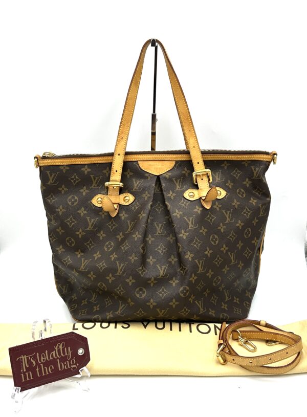 Authentic Louis Vuitton Palermo GM with branded Dustbag and branded strap included