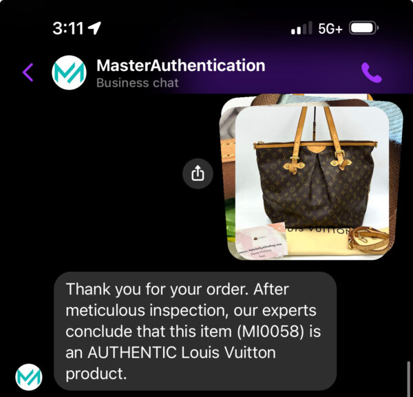 Authentic Louis Vuitton Palermo GM with branded Dustbag and branded strap included - Image 56