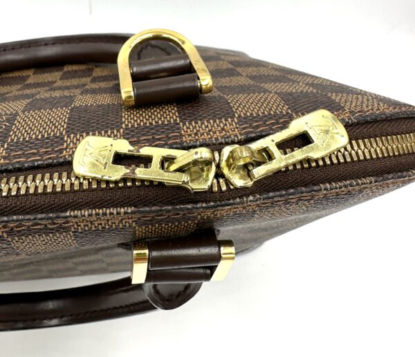 Authentic Louis Vuitton Alma PM, Damier Ebene, with  LV dustbag and Authentic Louis Vuitton strap - Image 12