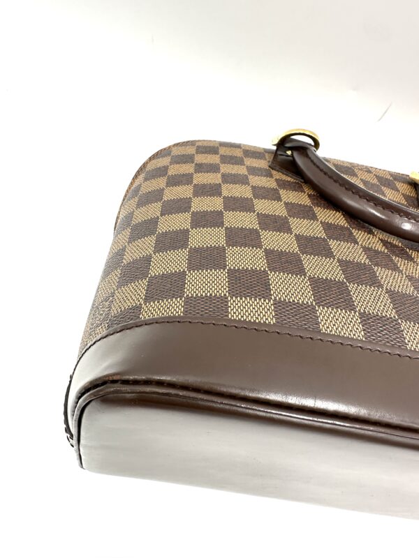 Authentic Louis Vuitton Alma PM, Damier Ebene, with  LV dustbag and Authentic Louis Vuitton strap - Image 39