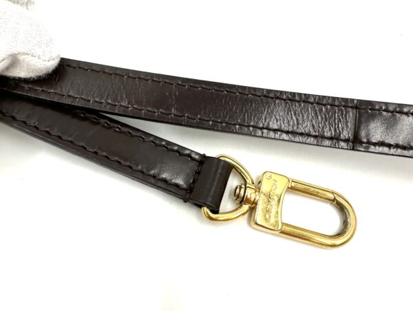 Authentic Louis Vuitton Alma PM, Damier Ebene, with  LV dustbag and Authentic Louis Vuitton strap - Image 47