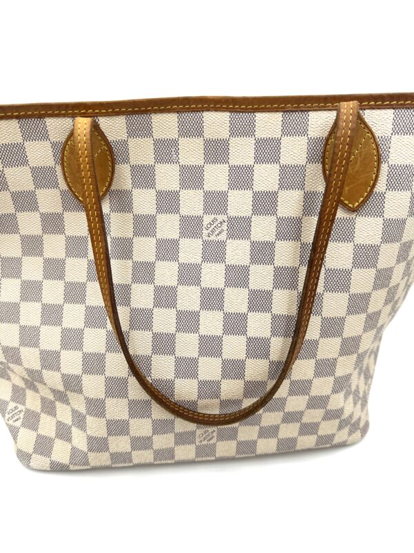 Authentic Louis Vuitton Neverfull MM, azur with free NWT organizer included - Image 22