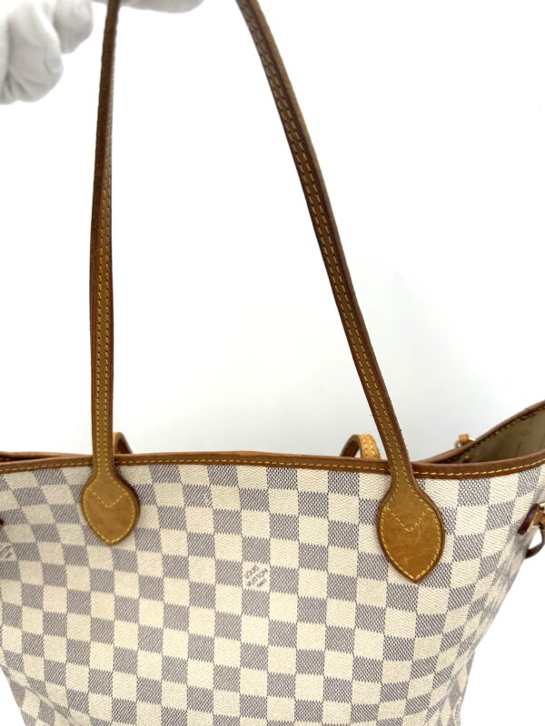 Authentic Louis Vuitton Neverfull MM, azur with free NWT organizer included - Image 23