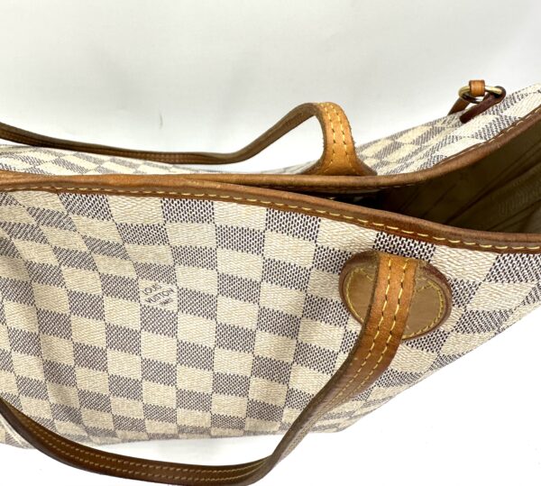 Authentic Louis Vuitton Neverfull MM, azur with free NWT organizer included - Image 27