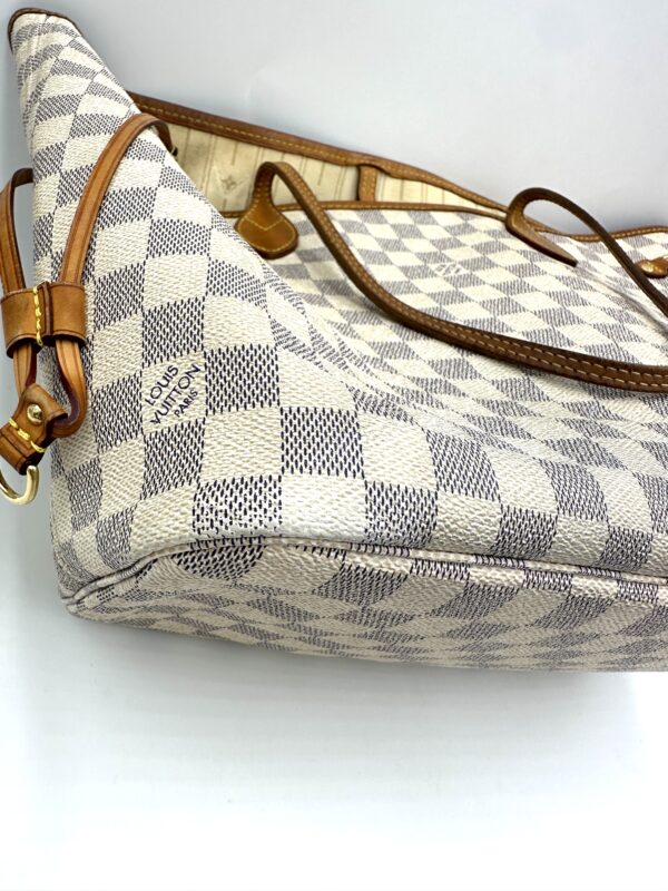 Authentic Louis Vuitton Neverfull MM, azur with free NWT organizer included - Image 45