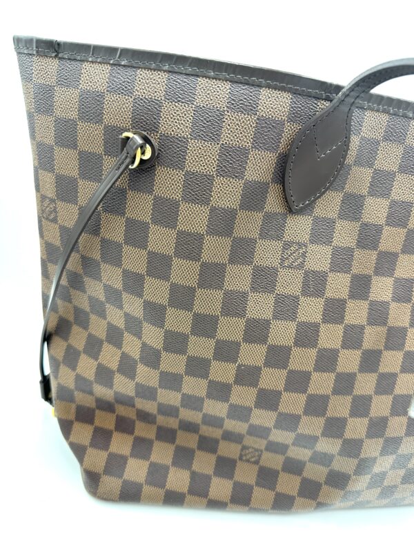 Authentic Louis Vuitton Neverfull GM in Damier Ebene - Image 9