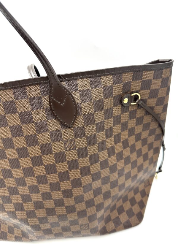 Authentic Louis Vuitton Neverfull GM in Damier Ebene - Image 11