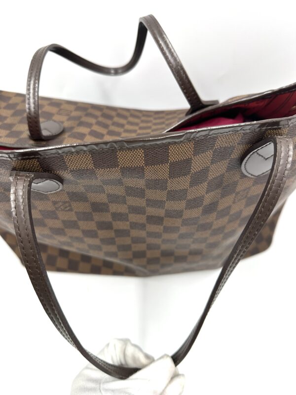 Authentic Louis Vuitton Neverfull GM in Damier Ebene - Image 14