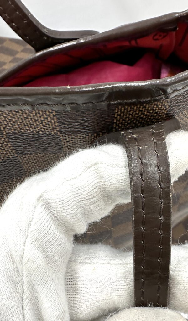 Authentic Louis Vuitton Neverfull GM in Damier Ebene - Image 16