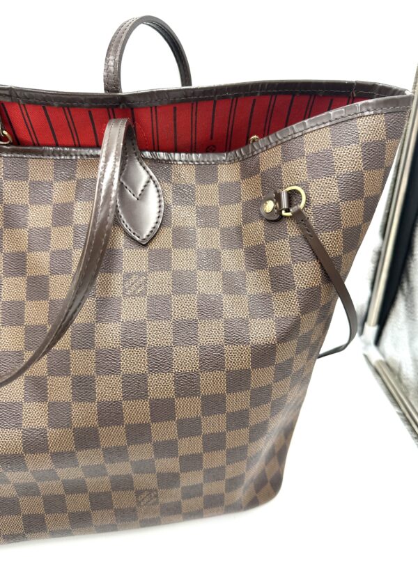 Authentic Louis Vuitton Neverfull GM in Damier Ebene - Image 17