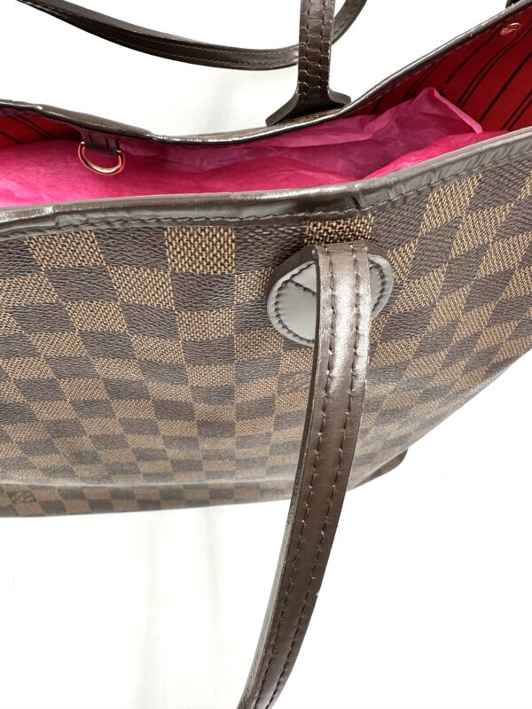 Authentic Louis Vuitton Neverfull GM in Damier Ebene - Image 24