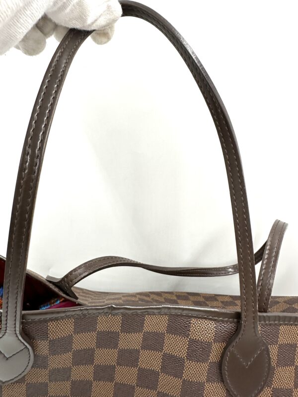 Authentic Louis Vuitton Neverfull GM in Damier Ebene - Image 25