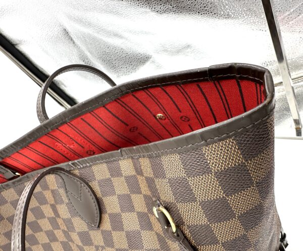 Authentic Louis Vuitton Neverfull GM in Damier Ebene - Image 30