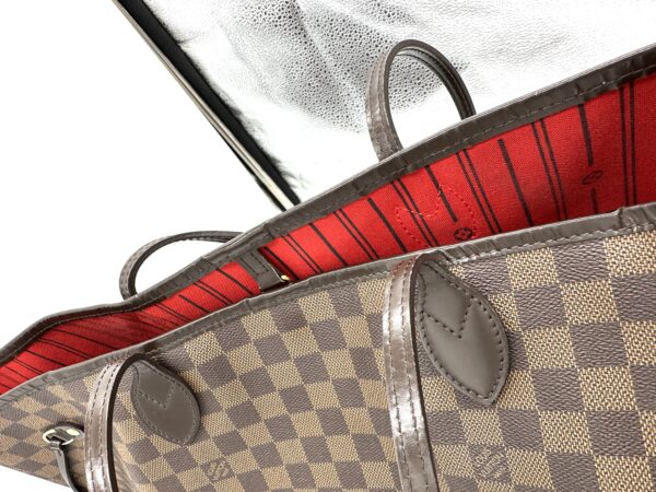 Authentic Louis Vuitton Neverfull GM in Damier Ebene - Image 29