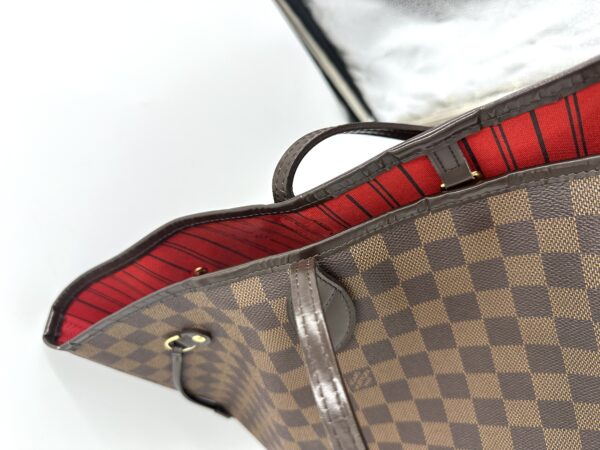 Authentic Louis Vuitton Neverfull GM in Damier Ebene - Image 28