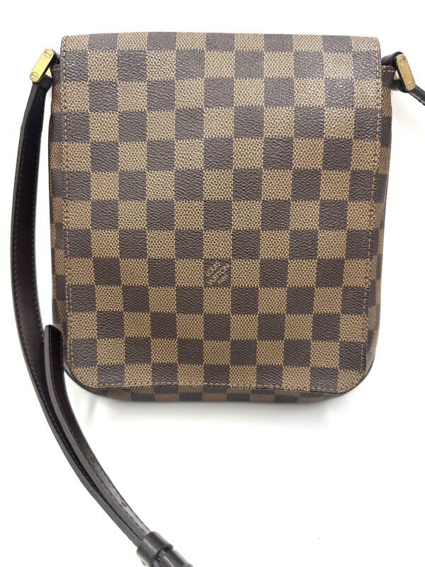 Authentic Louis Vuitton Musette Salsa PM crossbody, Damier Ebene - Image 7