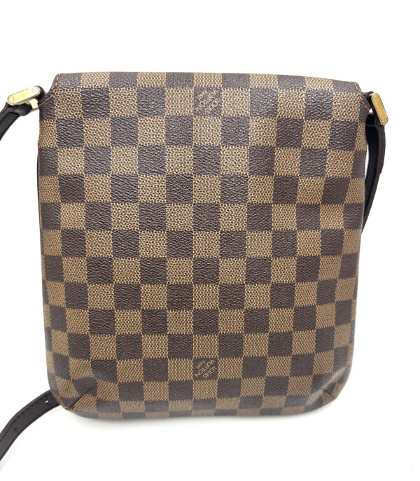 Authentic Louis Vuitton Musette Salsa PM crossbody, Damier Ebene - Image 9