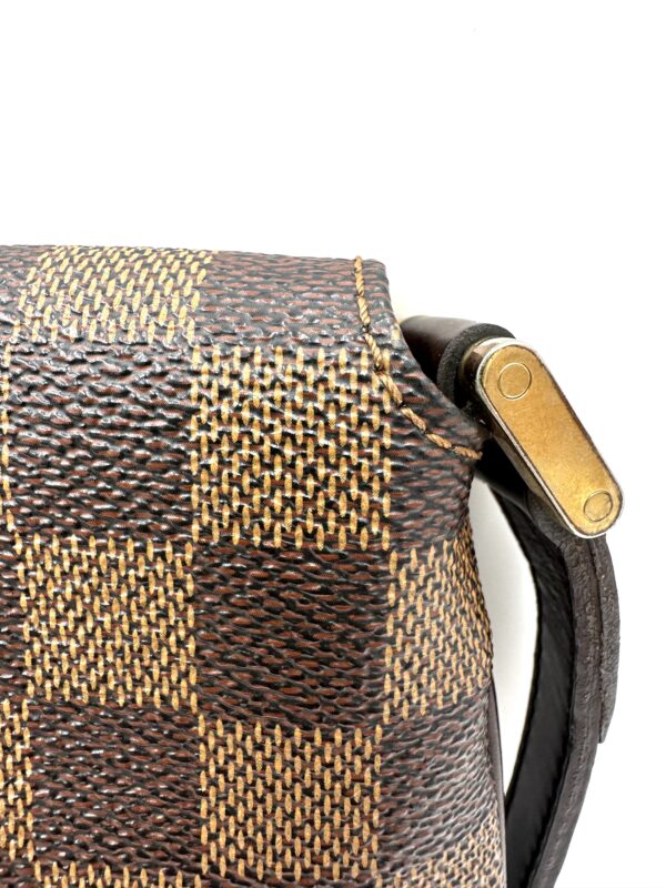 Authentic Louis Vuitton Musette Salsa PM crossbody, Damier Ebene - Image 11