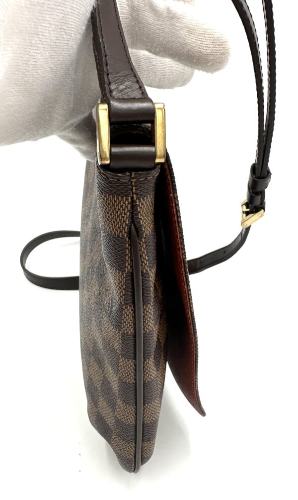 Authentic Louis Vuitton Musette Salsa PM crossbody, Damier Ebene - Image 12