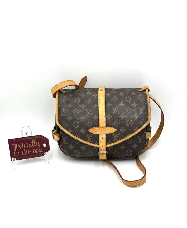 Authentic Louis Vuitton Saumur 30