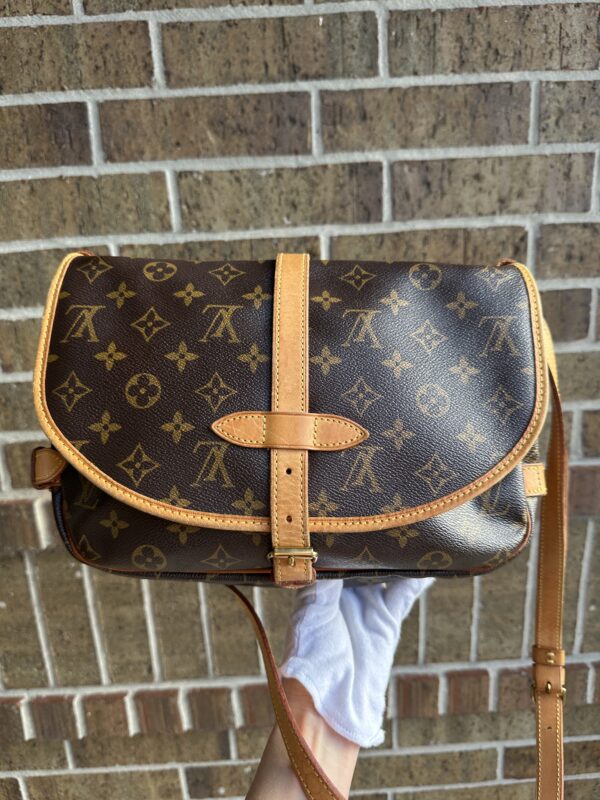 Authentic Louis Vuitton Saumur 30 - Image 9