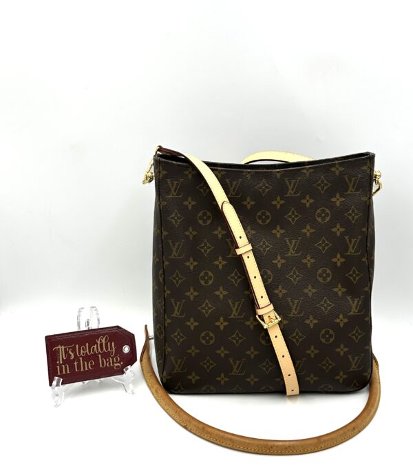 Authentic Louis Vuitton Looping GM, converted to crossbody, choose your own generic strap and original strap and hardware included (removed) - Image 2