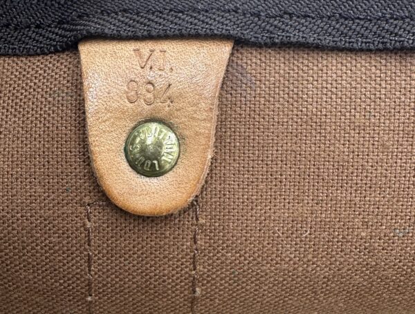 Authentic Louis Vuitton Keepall 45 with LV tag and LV lock attached (no key) - Image 7