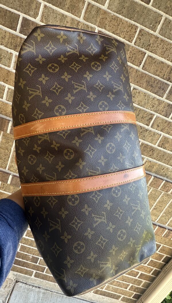 Authentic Louis Vuitton Keepall 45 with LV tag and LV lock attached (no key) - Image 12