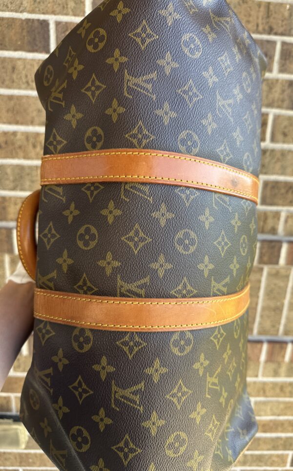Authentic Louis Vuitton Keepall 45 with LV tag and LV lock attached (no key) - Image 13