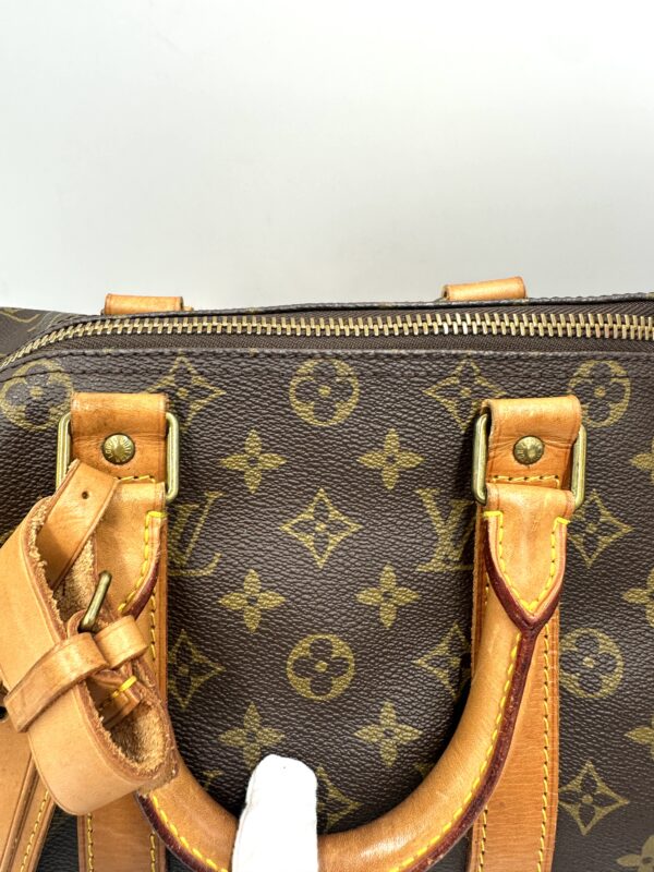 Authentic Louis Vuitton Keepall 45 with LV tag and LV lock attached (no key) - Image 21