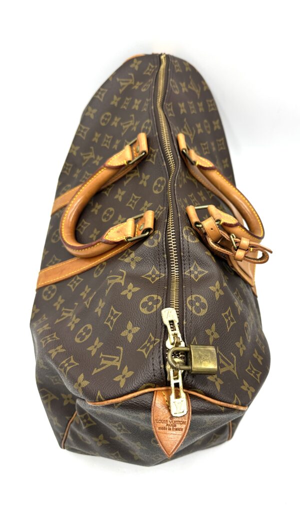 Authentic Louis Vuitton Keepall 45 with LV tag and LV lock attached (no key) - Image 24