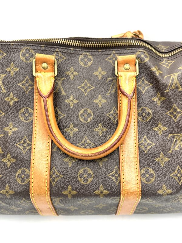 Authentic Louis Vuitton Keepall 45 with LV tag and LV lock attached (no key) - Image 26