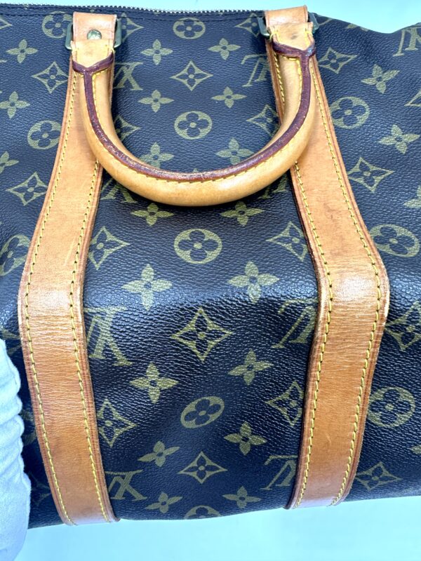 Authentic Louis Vuitton Keepall 45 with LV tag and LV lock attached (no key) - Image 31