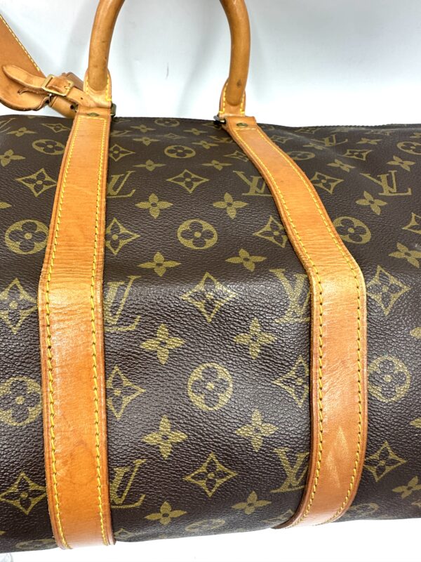 Authentic Louis Vuitton Keepall 45 with LV tag and LV lock attached (no key) - Image 34