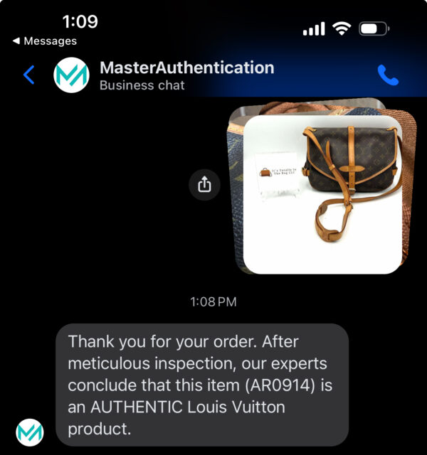Authentic Louis Vuitton Saumur 30 - Image 49