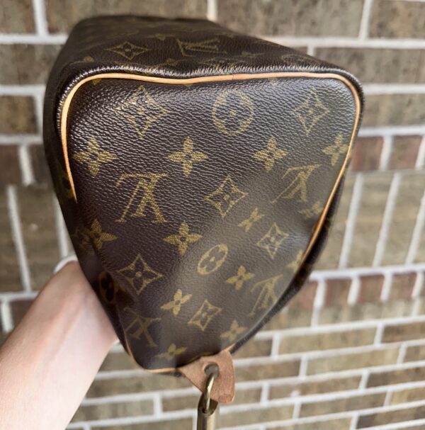Authentic Louis Vuitton Speedy 25 with LV dustbag and LV lock (no key) - Image 15