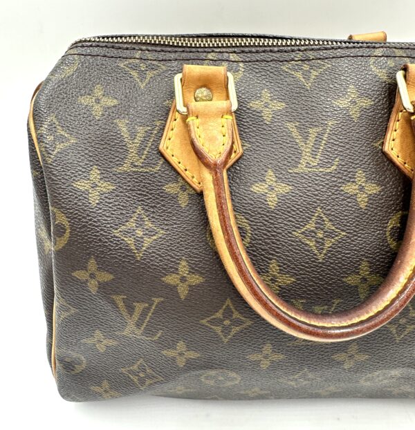 Authentic Louis Vuitton Speedy 25 with LV dustbag and LV lock (no key) - Image 18