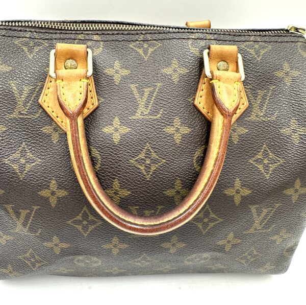 Authentic Louis Vuitton Speedy 25 with LV dustbag and LV lock (no key) - Image 19