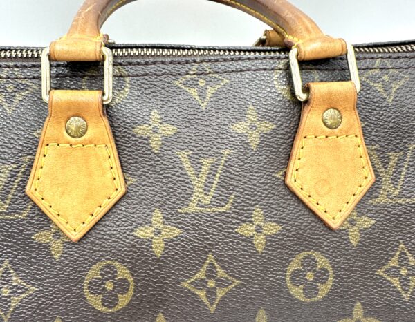 Authentic Louis Vuitton Speedy 25 with LV dustbag and LV lock (no key) - Image 22