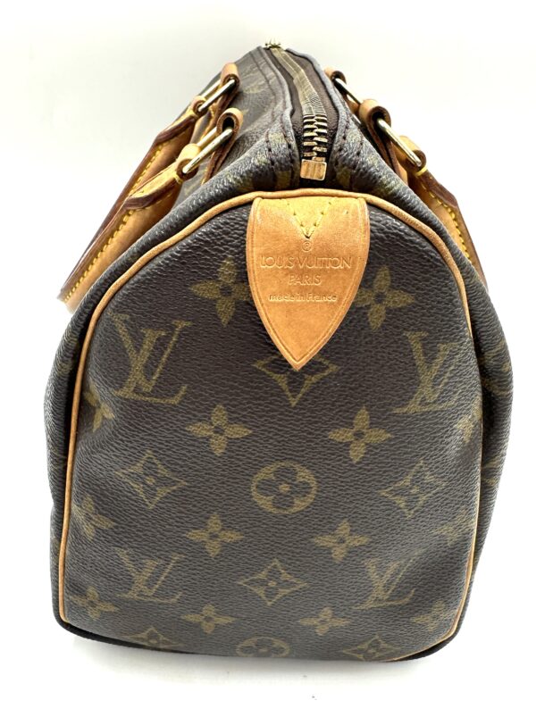Authentic Louis Vuitton Speedy 25 with LV dustbag and LV lock (no key) - Image 21