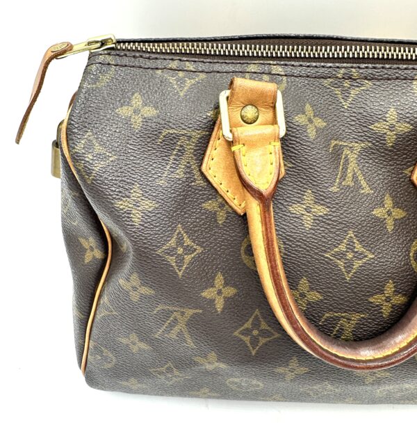 Authentic Louis Vuitton Speedy 25 with LV dustbag and LV lock (no key) - Image 27