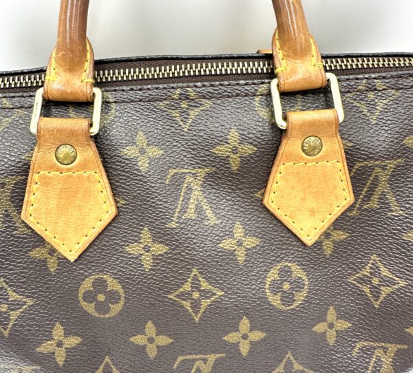 Authentic Louis Vuitton Speedy 25 with LV dustbag and LV lock (no key) - Image 29