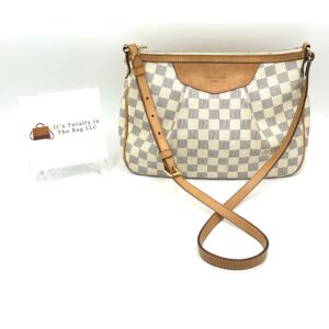 Authentic Louis Vuitton Siracusa PM crossbody