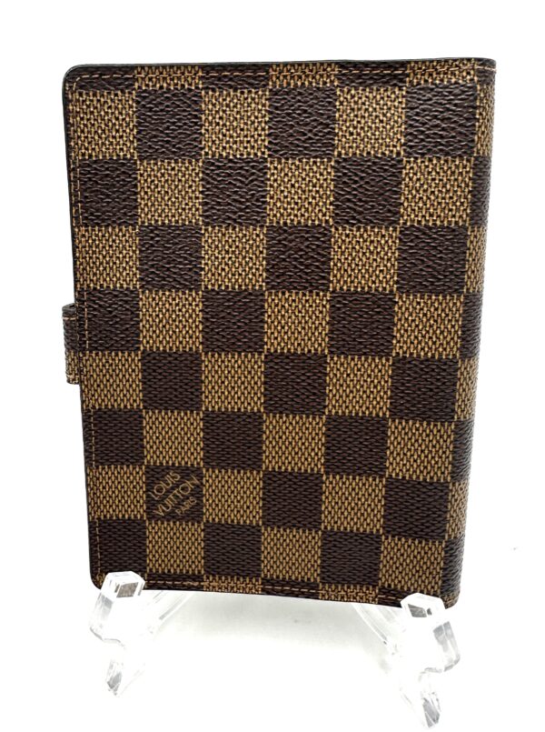 Authentic Louis Vuitton Agenda PM in Damier Ebene - Image 6
