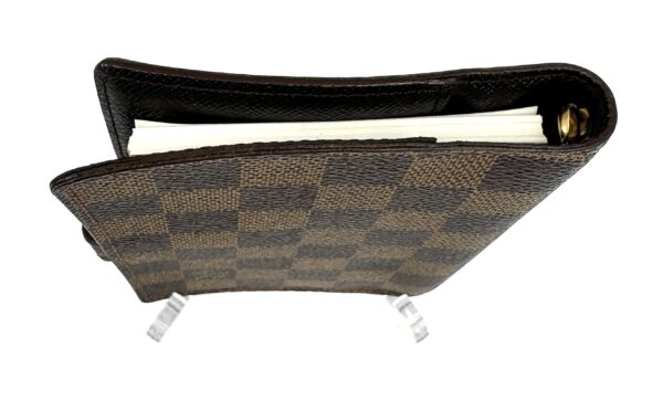Authentic Louis Vuitton Agenda PM in Damier Ebene - Image 7