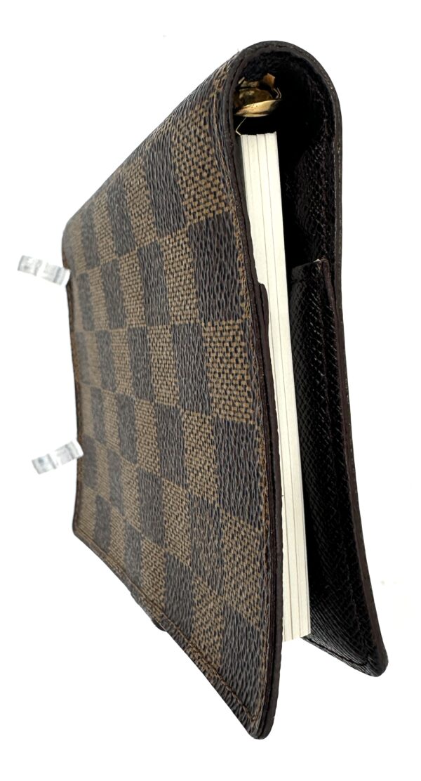 Authentic Louis Vuitton Agenda PM in Damier Ebene - Image 8