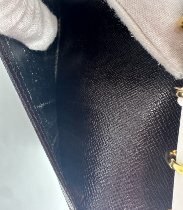 Authentic Louis Vuitton Agenda PM in Damier Ebene - Image 15